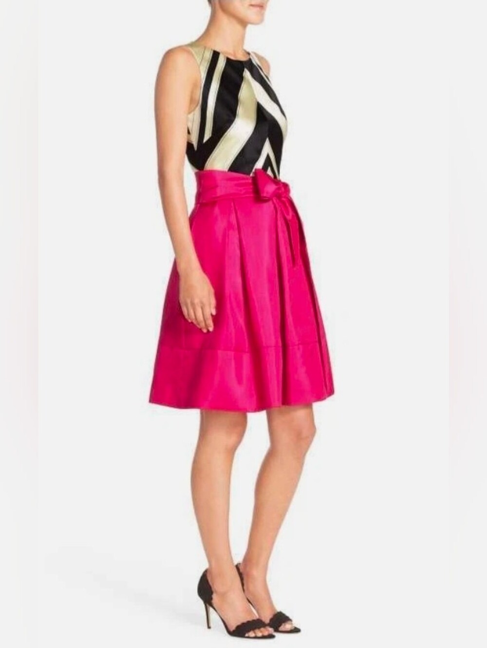 Eliza J,  Fit & Flare Dress, Size 4 - Picture 3 of 6